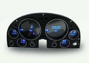 LS SWAP 63-67 C2 Corvette Digital Dash Panel Blue LED Gauges Lifetime Warranty - Picture 1 of 1