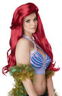 Magical Mermaid Ariel Little Mermaid Adult Costume Wig