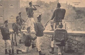 Luxembourg - Militaires luxembourgeois - Clairon sur les remparts - Ed. P. C. Sc - Picture 1 of 2