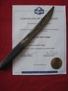 BILL THE BUTCHER ORIGINAL PROP KNIFE - GANGS OF NEW YORK - DANIEL DAY LEWIS - Bild 1 von 8