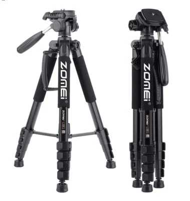 ZOMEI Pan Head Q188  BLACK Professional Aluminum Tripod&For DSLR Camera Video - Image 1 of 4