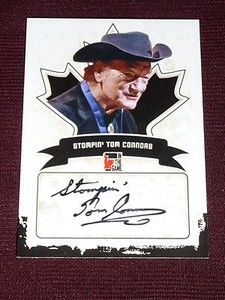 10-11 ITG Canadiana Stompin' Tom Connors Autograph RARE AUTO "Hockey Song" L@@K