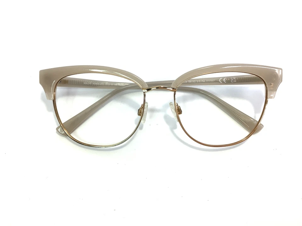 Очки солнцезащитные Maui Jim Lokelani 825-02 молочный миндаль только с золотой оправой для очков - Изображение 1 из 4