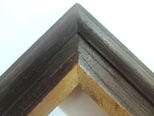 'HOUSE of HEYDENRYK' STYLE 17 X 23 CAPPUCCINO REVERSE PICTURE FRAME 3" WIDE - Picture 1 of 9