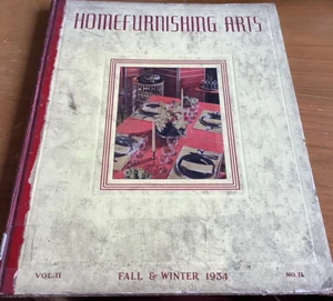 Homefurnishing Arts, 1934 Fall & Winter Vol 2 No 2 Art Deco Design - Picture 1 of 5