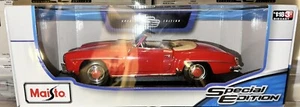 1:18 Maisto 1955 Mercedes Benz 190SL Roadster Classic Sports Car 1/18 - Picture 1 of 10
