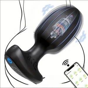 APP Anal Butt Plug Dildo Vibrator Prostata Massager Sexspielzeug Für Männer BDSM - Bild 1 von 19