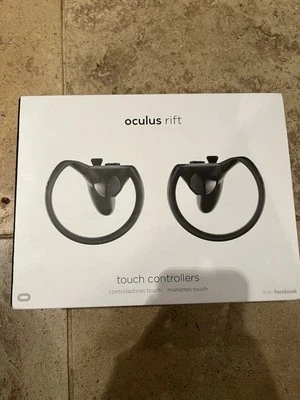 Oculus Rift Touch Controllers w/ Sensor – Open Box New – Original Packaging - Image 1 of 4