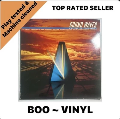 L'Orchestre Electronique – Sound Waves Vinyl Album - Jean Michel Jarre Vangelis - Image 1 of 4