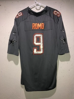 Camiseta deportiva gris RARA Tony Romo #9 DALLAS COWBOYS NFL PRO BOWL para hombre talla 56 LEER Foto 1 de 4