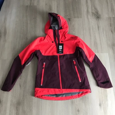 Skijacke CMP neu Gr 38 Damen Jacke wasserdicht rot winddicht atmungsaktiv - Bild 1 von 4