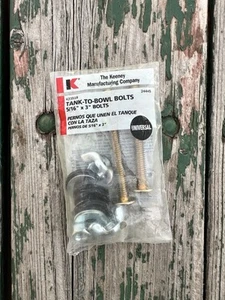 KEENEY Tank-to-Toilet Bowl Bolts 5/16" x 3" K23518 • Universal - Picture 1 of 4