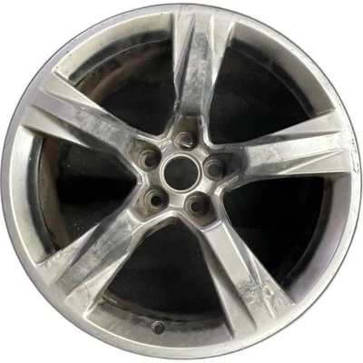 Front Chevrolet Silver Camaro OEM Wheel 20” 2016-2018 Original Rim Factory 5760 - Image 1 of 4