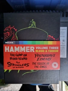 Hammer Horror Volume Three Blood & Terror  Bluray Movie Film Limited Edition.  - Bild 1 von 3