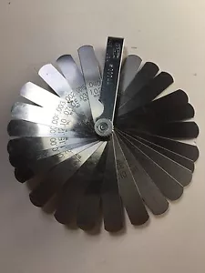 Proto USA Feeler Gauge. 0.0015 - 0.040 Imperial & Metric, 25 Leaf No: 000AA - Picture 1 of 3