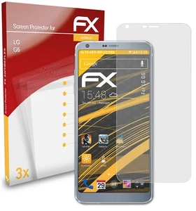 atFoliX 3x Protezione Pellicola dello Schermo per LG G6 opaco&antiurto - Foto 1 di 9
