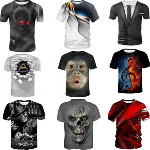 3d T Shirts For Men Ebay