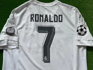 Cristiano Ronaldo #7 Jersey Real Madrid Football Shirt Adidas L Trikot Home - Imagen 1 de 6