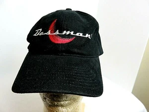 Cappello da baseball ricamato Bassman da uomo regolabile strapback nero 100% cotone - Foto 1 di 6