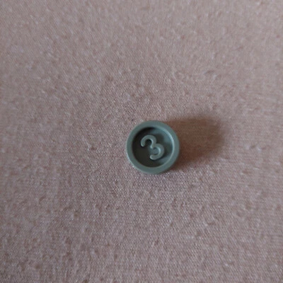 Slotter Ersatzteil Spielchip Münze 3 Grau Einzelteil - Bild 1 von 4