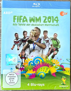 FIFA WM 2014 - Alle Spiele der deutschen Mannschaft 5 Blu-rays, Blu-ray NEU