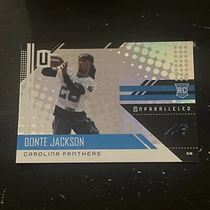 Donte Jackson 2018 Panini Unparalleled Rookie #291 - Imagen 1 de 2