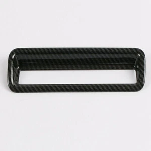 ABS Carbon Fiber Style Headlight Switch Button Cover For Toyota RAV4 2019-2024 - Foto 1 di 5