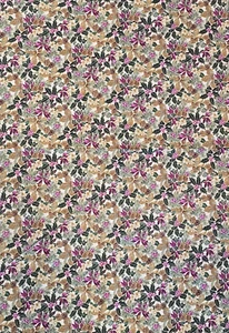 Hoffman California HOLIDAY ENCHANTMENT Poinsettia Pine Cone Quilt Fabric 3.8yds - Picture 1 of 2