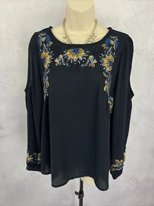 Klass Ladies Top Chiffon Party Evening Cocktail Special Occasion Size UK 14 - Picture 1 of 16