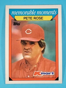 1988 Topps K-Mart Memorable Moments Glossy Pete Rose Cincinnati Reds #22 ⚾ - Picture 1 of 2