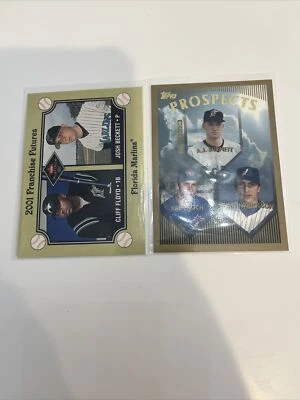 Lot Of 2 Rookie Prospect Cards Burnett, Beckett, Floyd - Image 1 of 4
