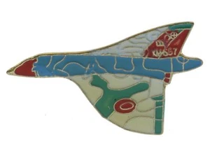 Convair Fighter Jet Plane UK Air Craft 1 Inch Hat Lapel Pin RAM3119 F5D4G - Picture 1 of 1