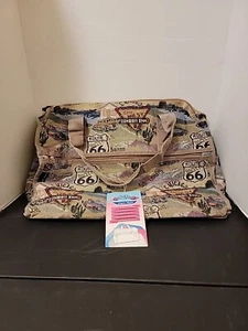 Vintage Route 66 Karriage Mate Carry On Tote Bag Super Light - Picture 1 of 5