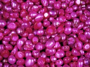 Collar de joyería espaciador de joyas hágalo usted mismo perlas de agua dulce rosa 50 g - Imagen 1 de 2