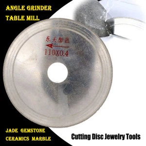 1Pcs Extra-Thin Diamond Lapidary Saw Blade 60mm-200mm Cutting Disc Jewelry Tools - Picture 1 of 6