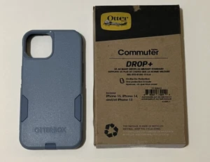 OtterBox Commuter Drop+ Series Case for iPhone 13,14, 15 Denim Blue - Bild 1 von 4