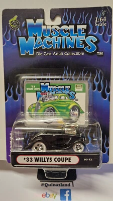 Muscle Machines 2003 Originals chase '33 willys coupé (NG09) - Immagine 1 di 3