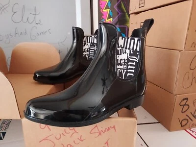 Botas de invierno Juicy Couture para mujer TALLA 9 Romance negras 2 TONOS 🔥 #00Q Foto 1 de 4