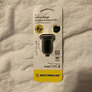 SCOSCHE ReVolt USB CAR CHARGER 12W - Picture 1 of 2