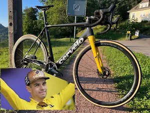 Original Wout van Aert Cervélo R5 CX Jumbo Visma Dura Ace Shimano Cyclocross - Bild 1 von 19