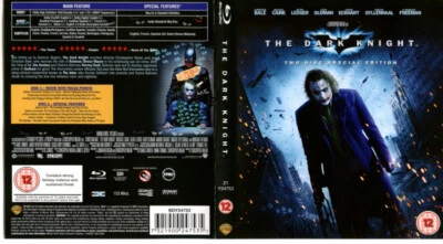The Dark Knight - Batman (Blu-ray 2 Disk Special Edition) FREEPOST *No Case - Image 1 of 4