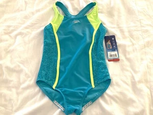 Speedo One Piece Youth Swimsuit - Size M - NWT - Picture 1 of 5