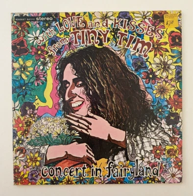 Tiny Tim – With Love And Kisses From Tiny Tim Vinyl LP Album Avantgarde Pop 1968 - Image 1 of 4