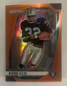 2024 Panini Prizm Football Marcus Allen #155 Orange Prizm /249 Raiders - Picture 1 of 2