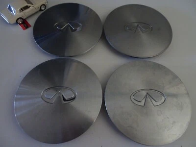 Juego de 4 tapas centrales de rueda cromadas Infiniti J30 1993-96 OEM # 40315-10Y10 Foto 1 de 4