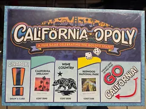 *NEW SEALED* California-Opoly A Fun Game Celebrating California The Golden State - Picture 1 of 3