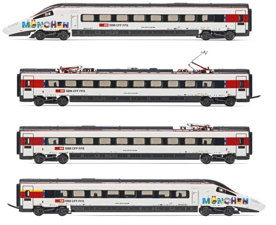 Arnold Hn2567 N Scale Electric Train Rabe 503 Astoro Monaco - Zurich Era VI SBB - Image 1 of 1