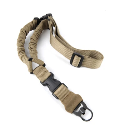 Gun Sling/Outdoor Tactical Adjustable Shoulder Strap Nylon 1-Point Rifle Sling - Image 1 of 4