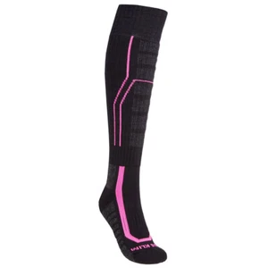 KLIM WOMENS SNOWMOBILE SOLSTICE SOCK 2.0 BLACK/PINK WOMENS SNOWMOBILE BOOT SOCKS - Picture 1 of 5