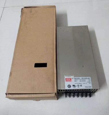 Mean Well SE-600-24 AC to DC Power Supply Single Output 24 Volt 25 Amp 600 Watt - Image 1 of 4